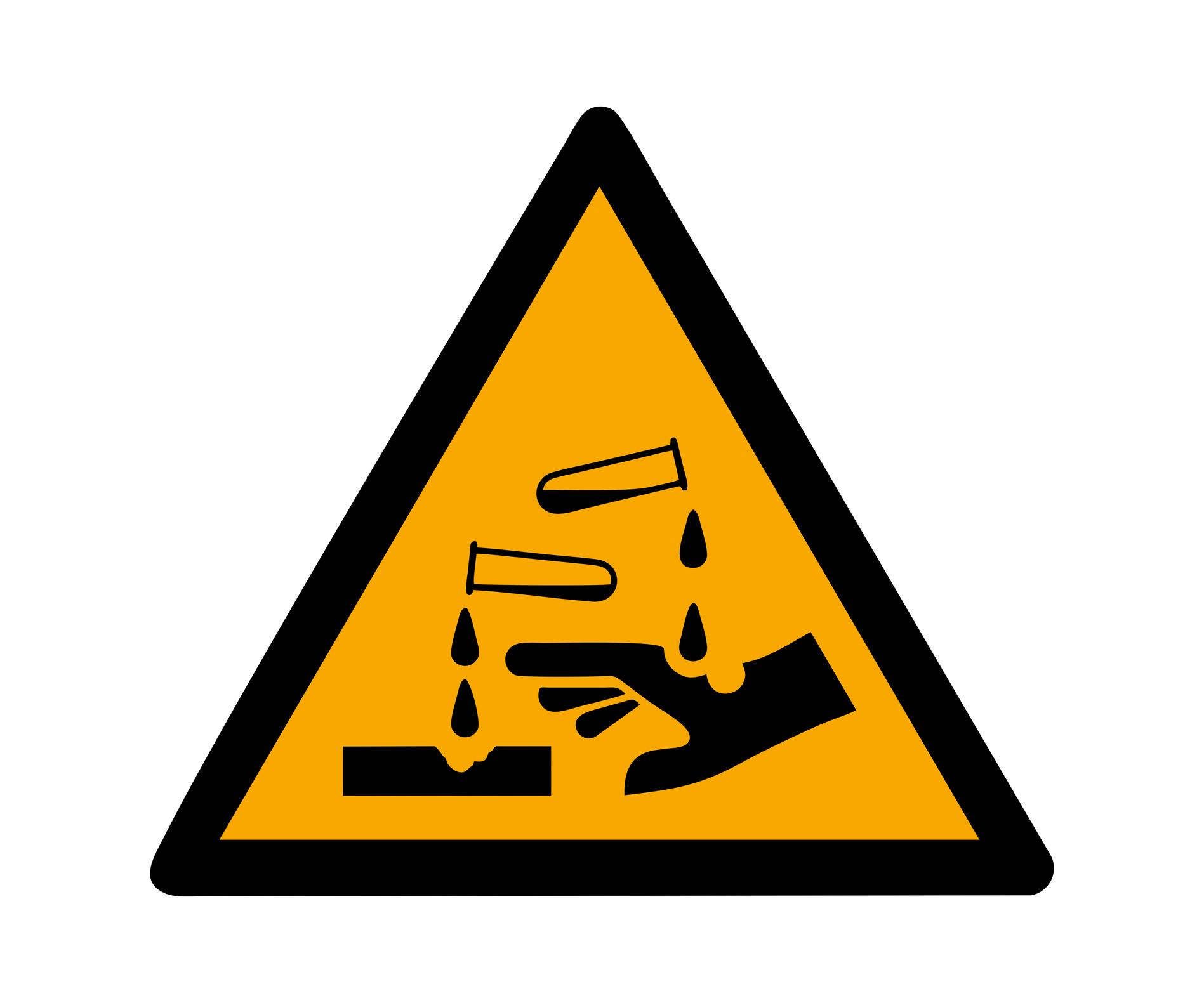 Caution: Nitric Acid Storage